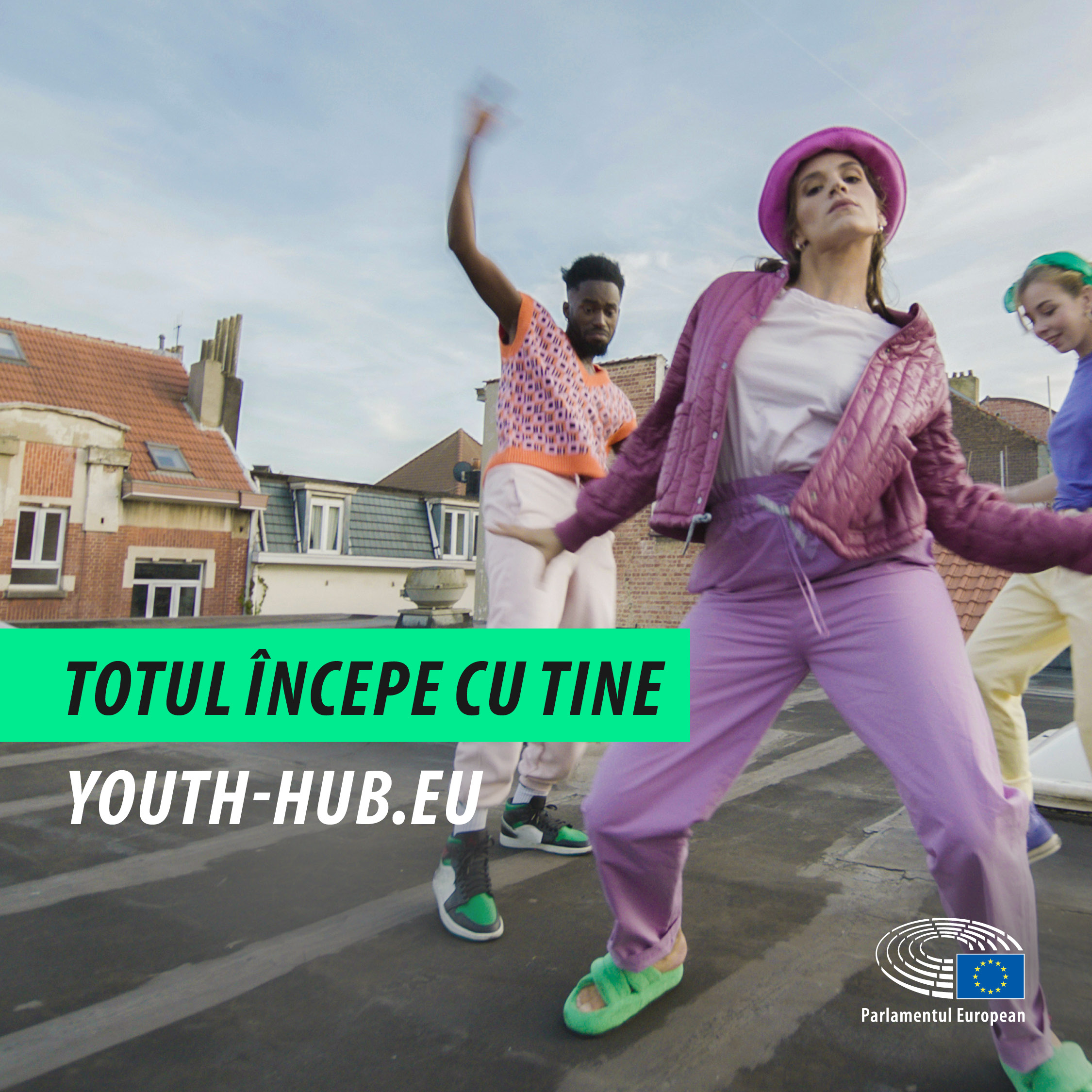 Youth Hub promotional pic 1080x1080 RO